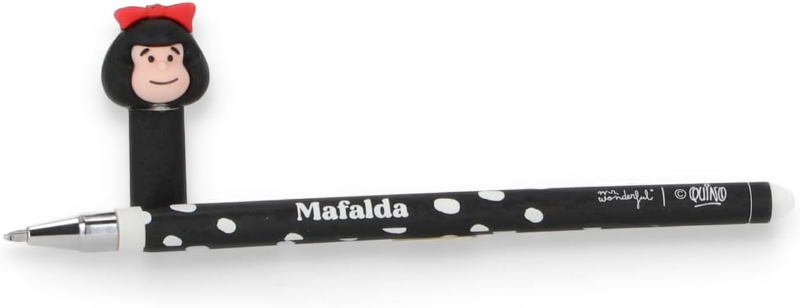 Penna cancellabile Bo-Bo - Mafalda - Inchiostro Nero