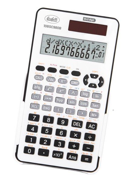 Calcolatrice scientifica BSC980B - 10+2 digit - 401 funzioni