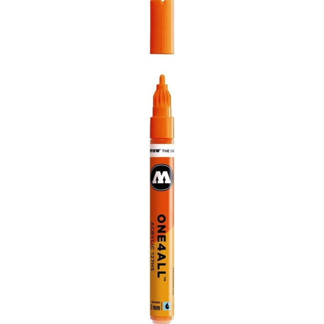 Marcatore Molotow ONE 4ALL 2MM N°085 Arancione