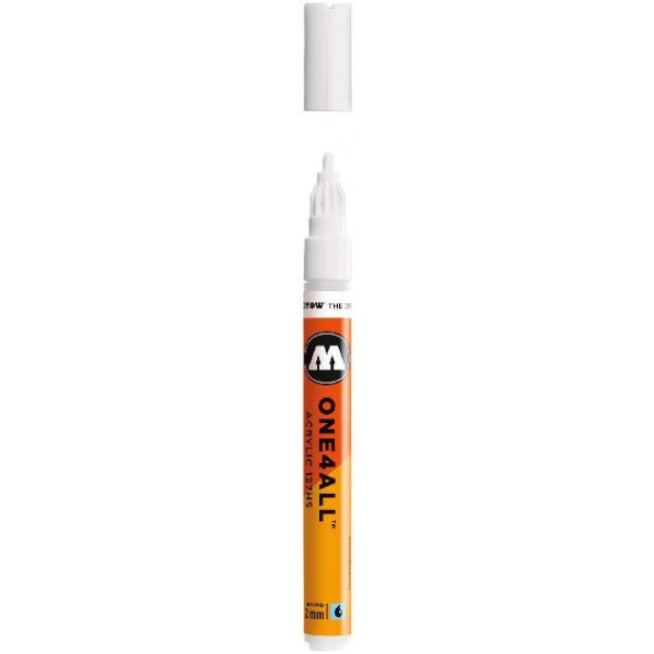 Marcatore Molotow ONE 4 ALL 2MM N°160 Bianco Segnale