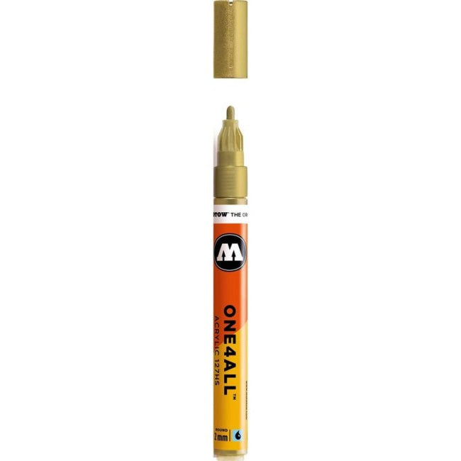 Marcatore Molotow ONE 4 ALL 2MM N°228 Oro Metallizzato