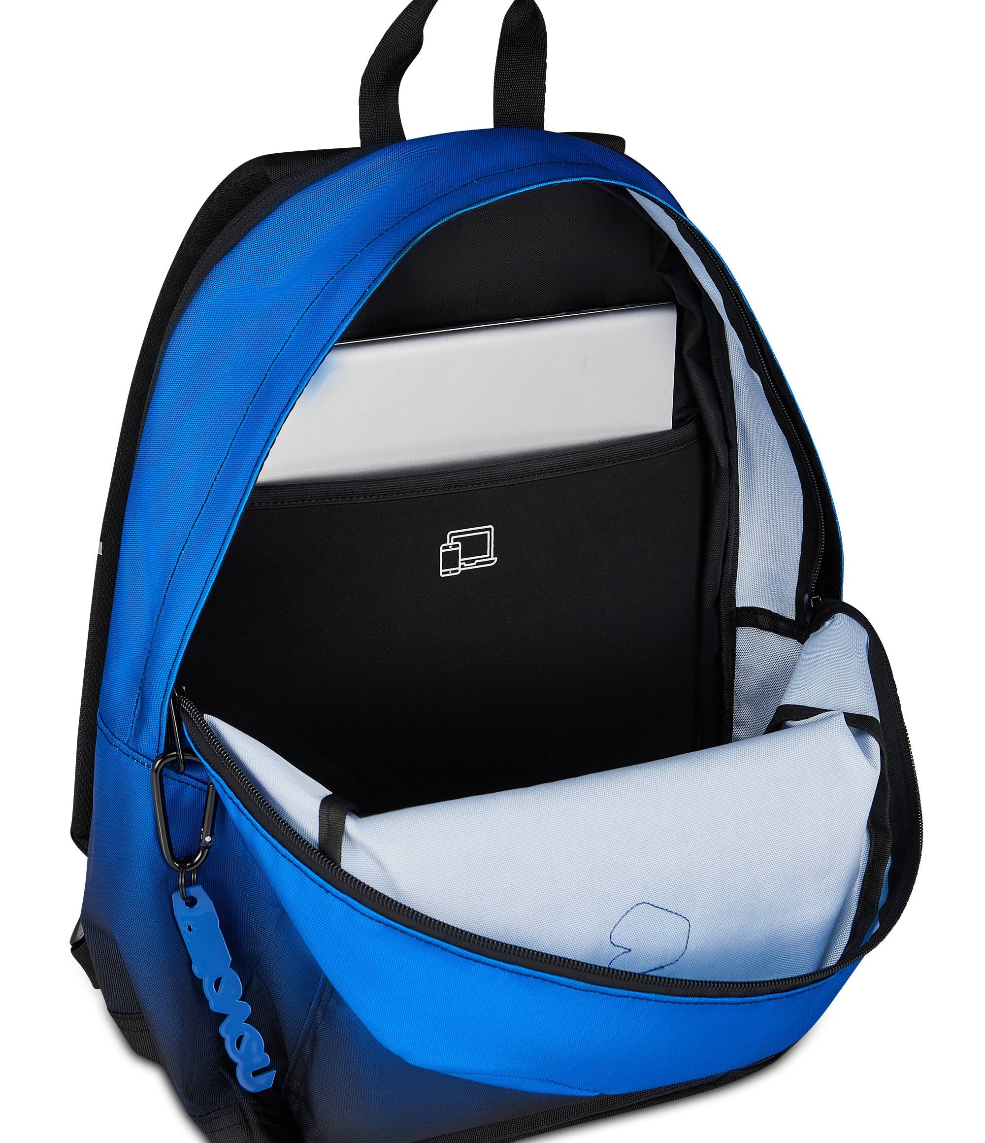 ZAINO ROUND GRS SHADE TECH CON POWERBANK - Blu