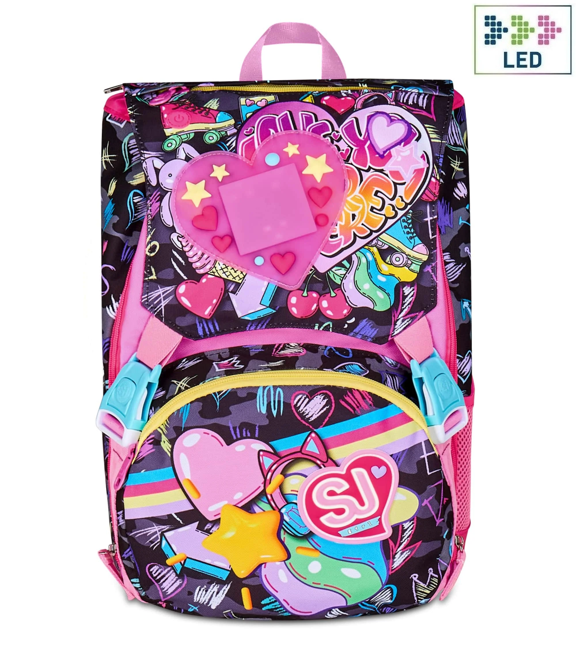 SEVEN ZAINO ESTENSIBILE BIG - GAME LED GIRL