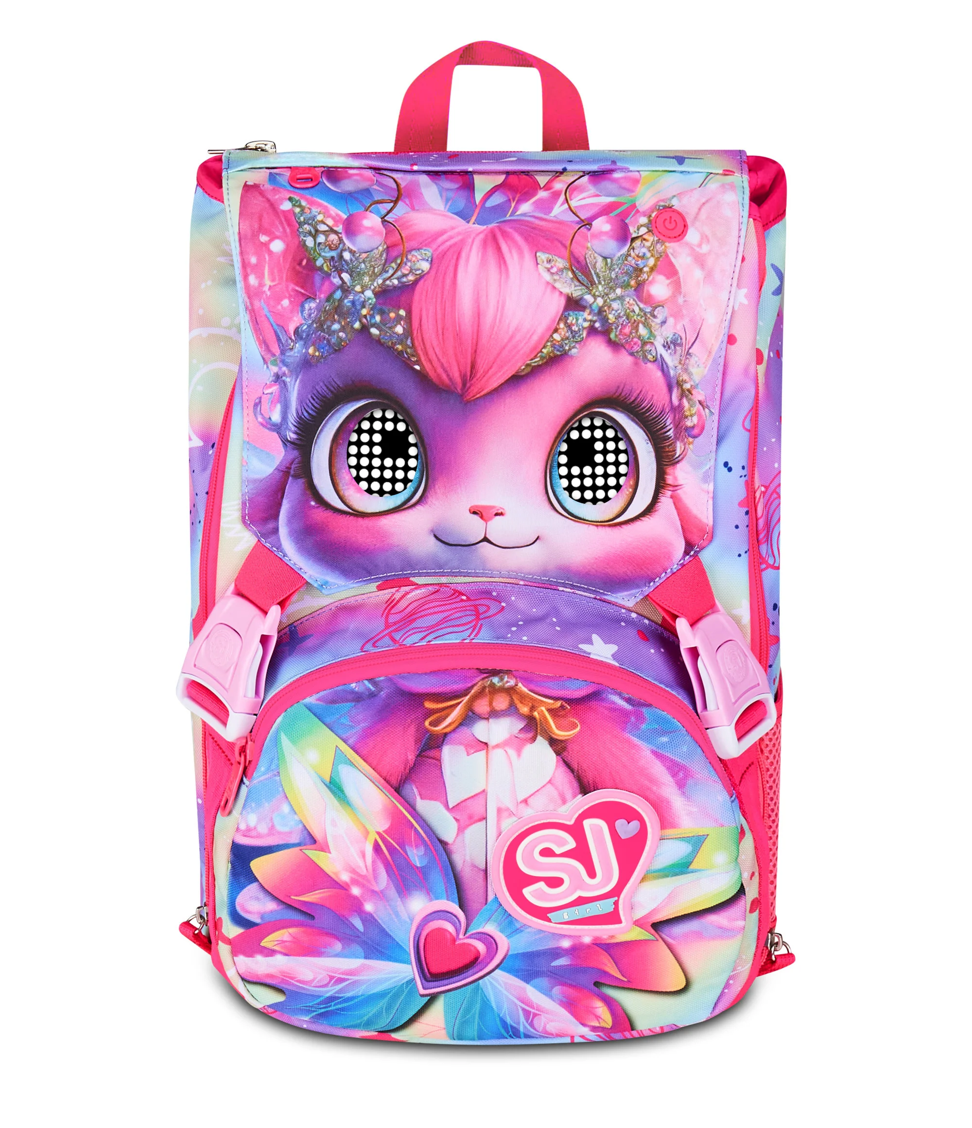Seven SJ GANG - ZAINO ESTENSIBILE BIG - CAT LED GIRL