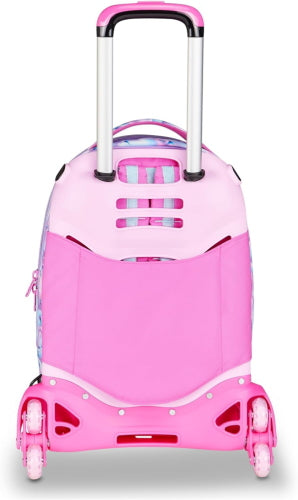 ZAINO TROLLEY JACK-8WD SJ GANG - GLOW LED UNICORN GIRL