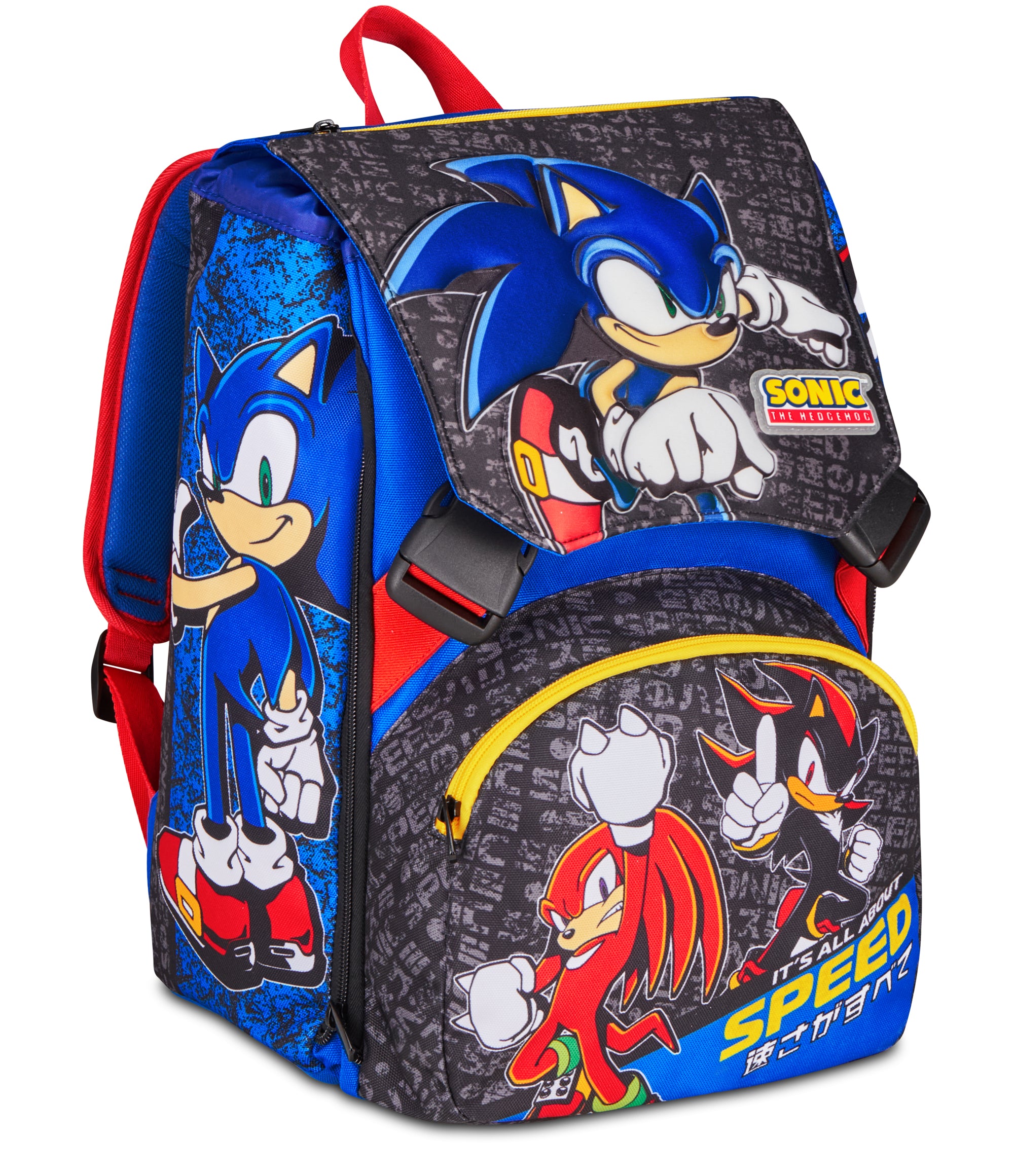 ZAINO SDOPPIABILE BIG - SONIC THE HEDGEHOG SPEED