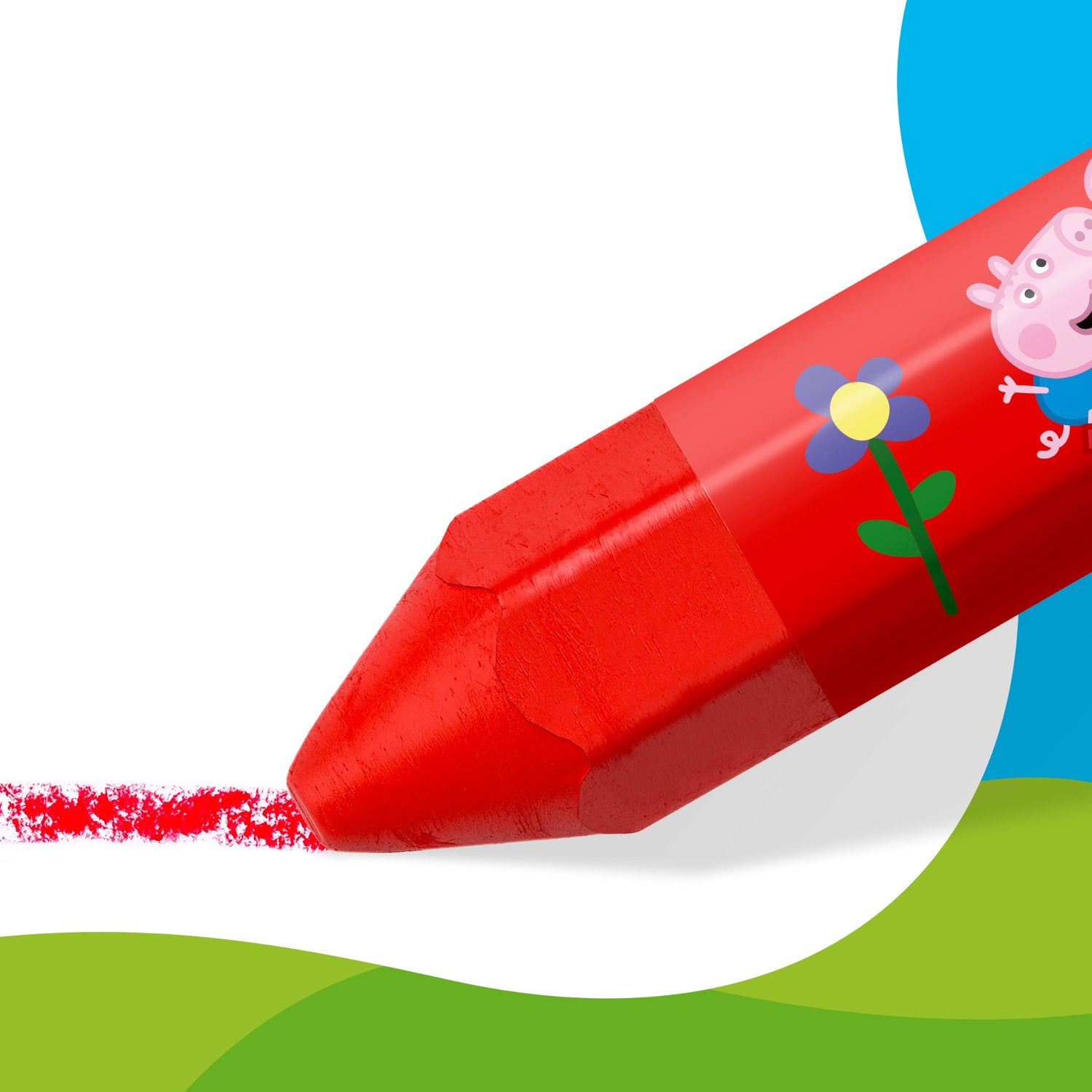 Cf.6 Pastelli a cera Noris® junior for Peppa Pig