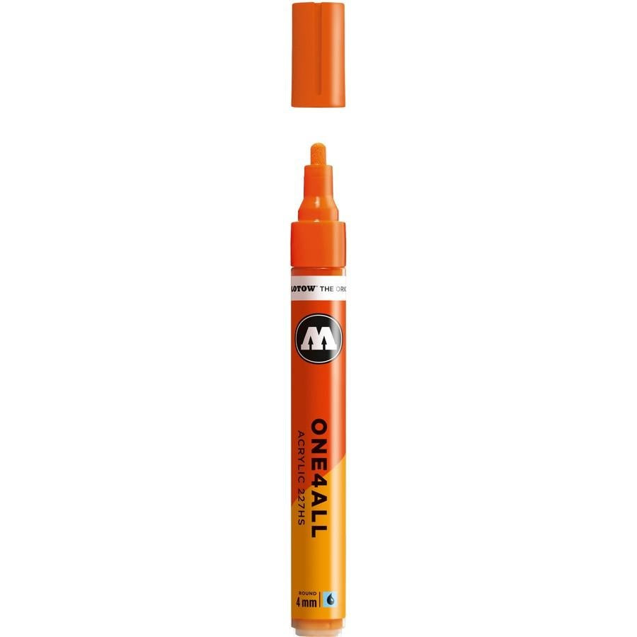 Marcatore Molotow ONE 4 ALL 4MM N°085 Arancione