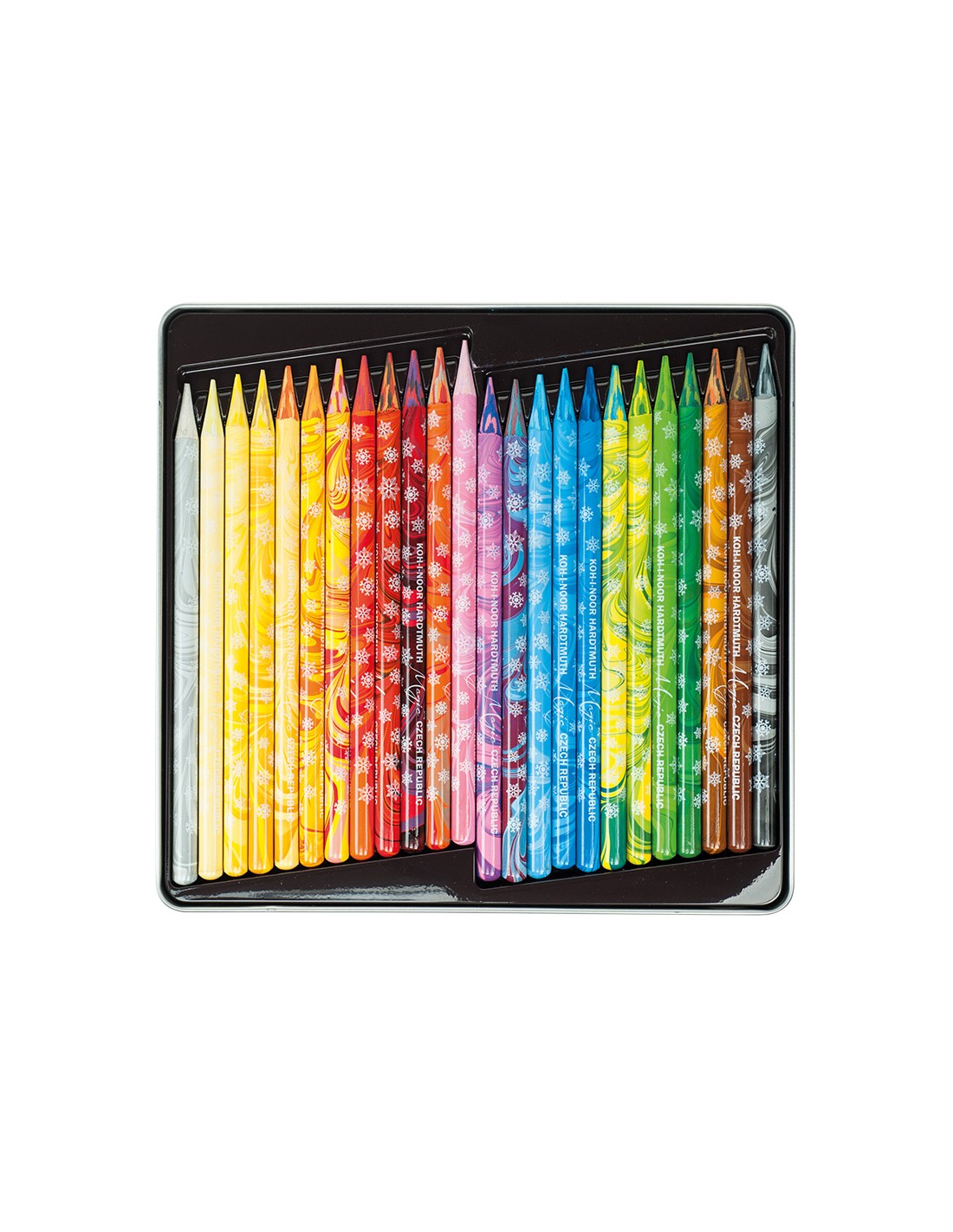 PASTELLI KOHINOOR MAGIC PROGRESSO A 24 METAL BOX