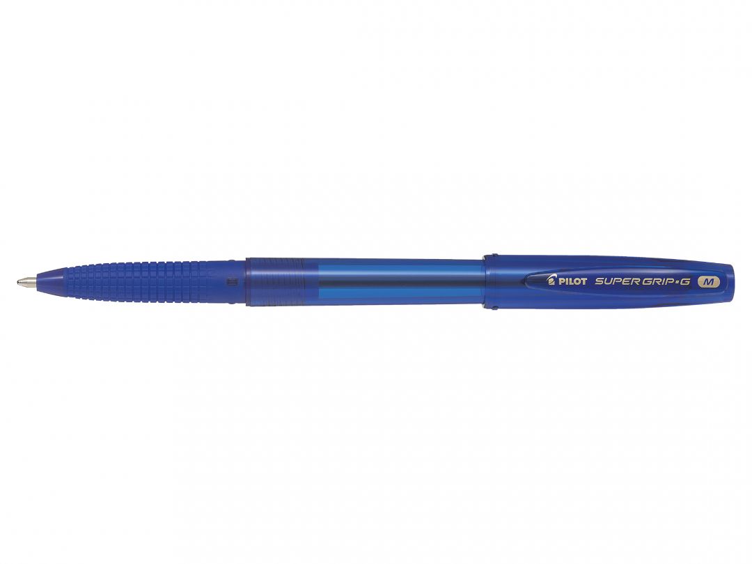 CF 12 PZ Super Grip G cap  penna a sfera punta media blu
