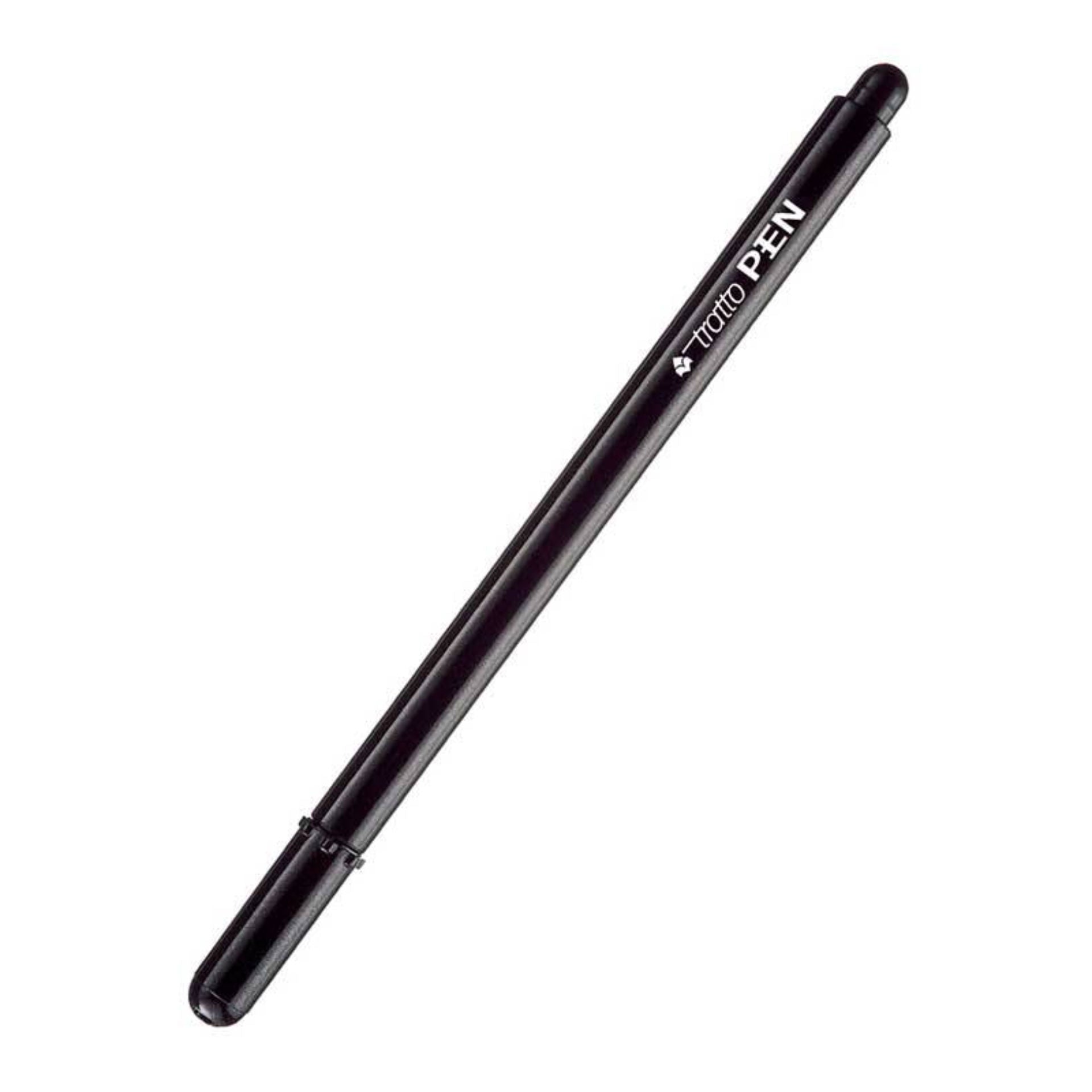 CF 12 PZ Penna a punta sintetica Tratto pen 2 mm Nero