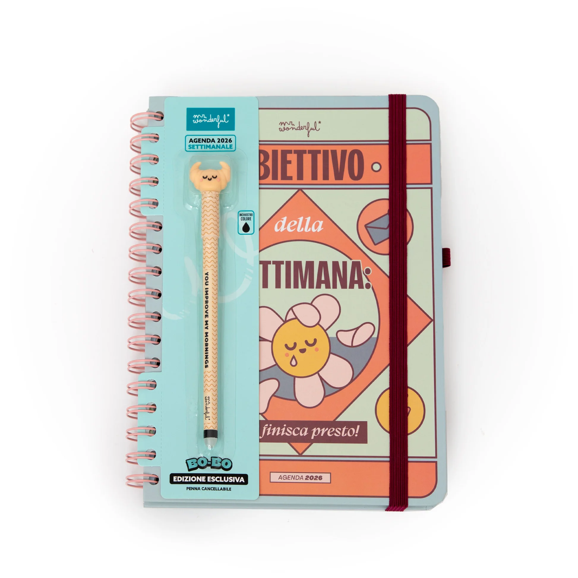 Agenda Wonder 2026 Settimanale - Obiettivo della settimana