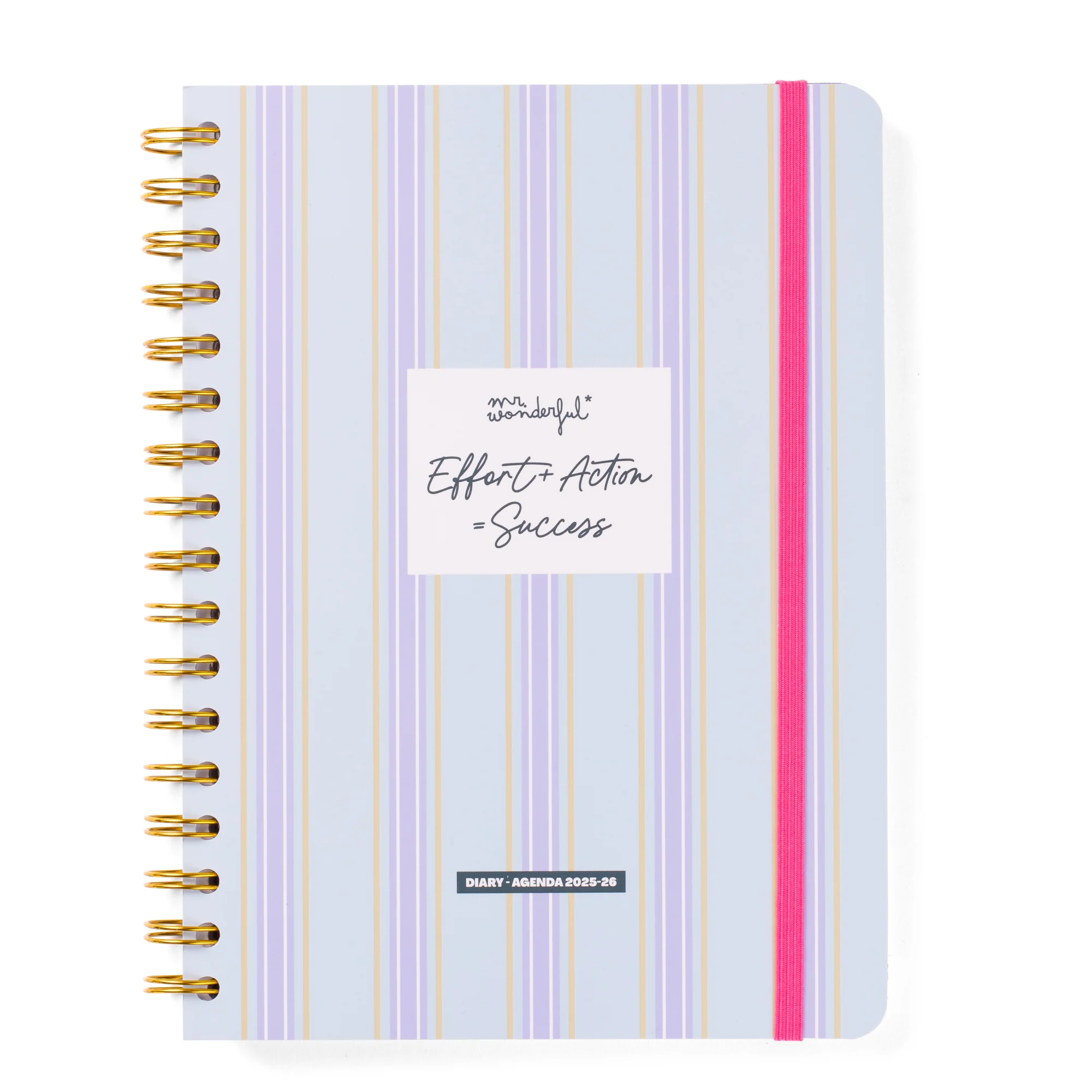 Mr.Wonderful - Diario 2025-26 Week View - Effort + Action