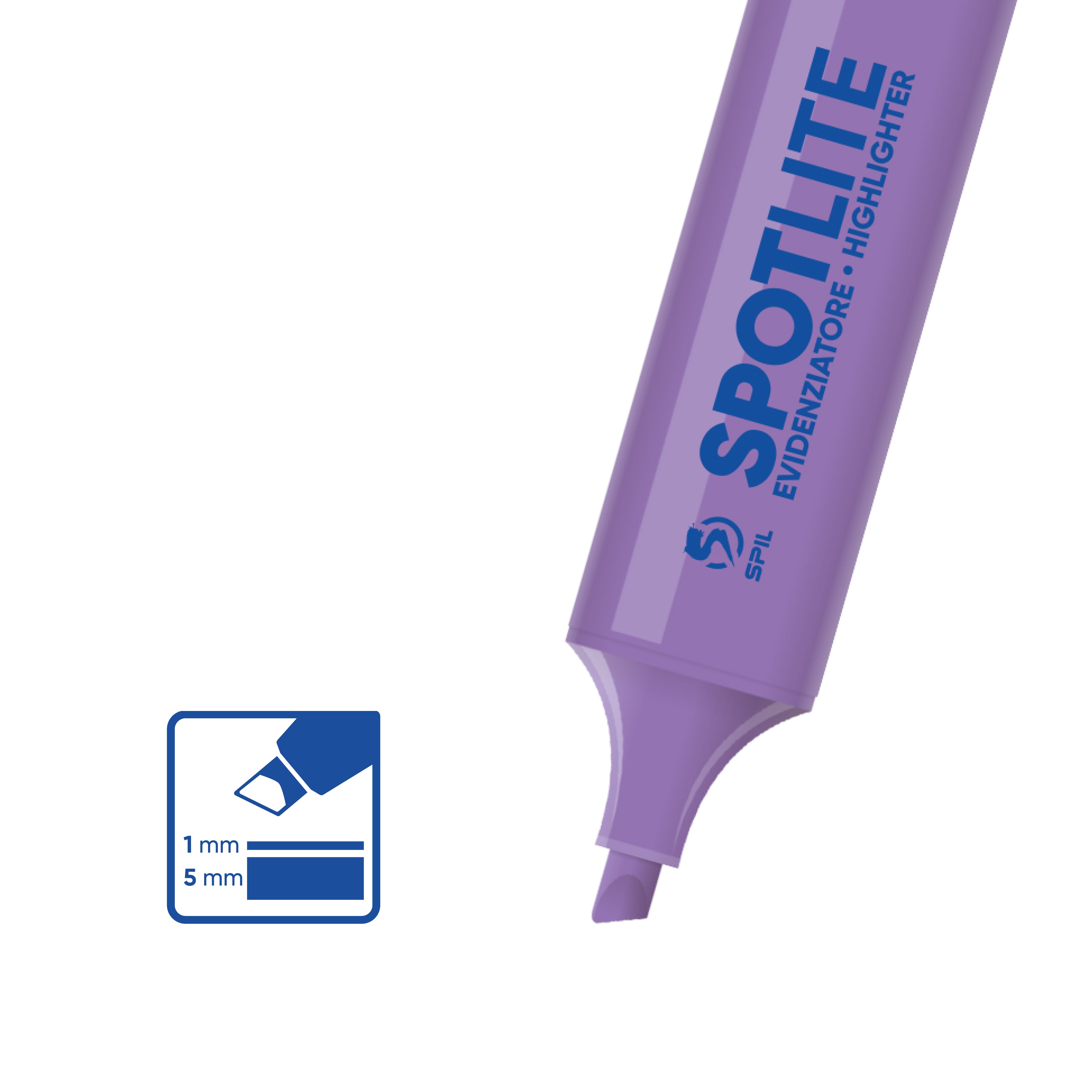 EVIDENZIATORE SPIL SPOTLITE LILLA