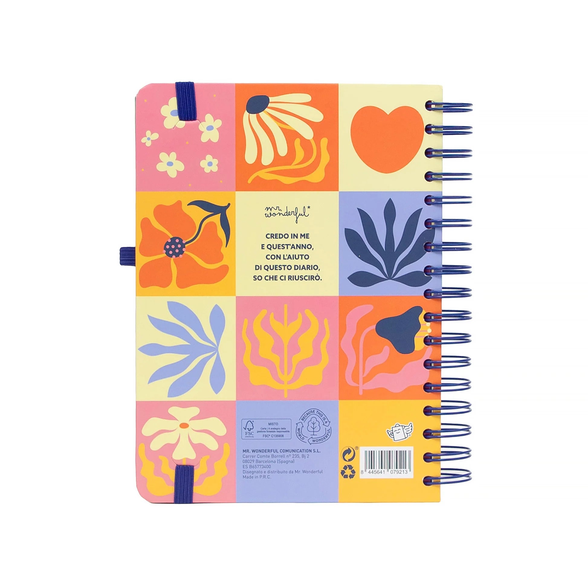 Diario scolastico Mr. Wonderful piccolo 2026-27 Giornaliero