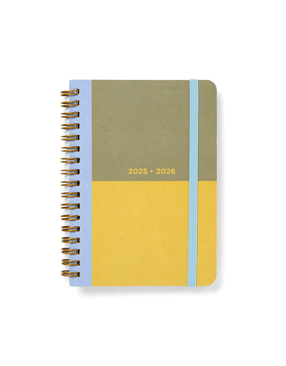 Letts Of London Colour Block A6 25/26 Multilingue - Ver/Gial