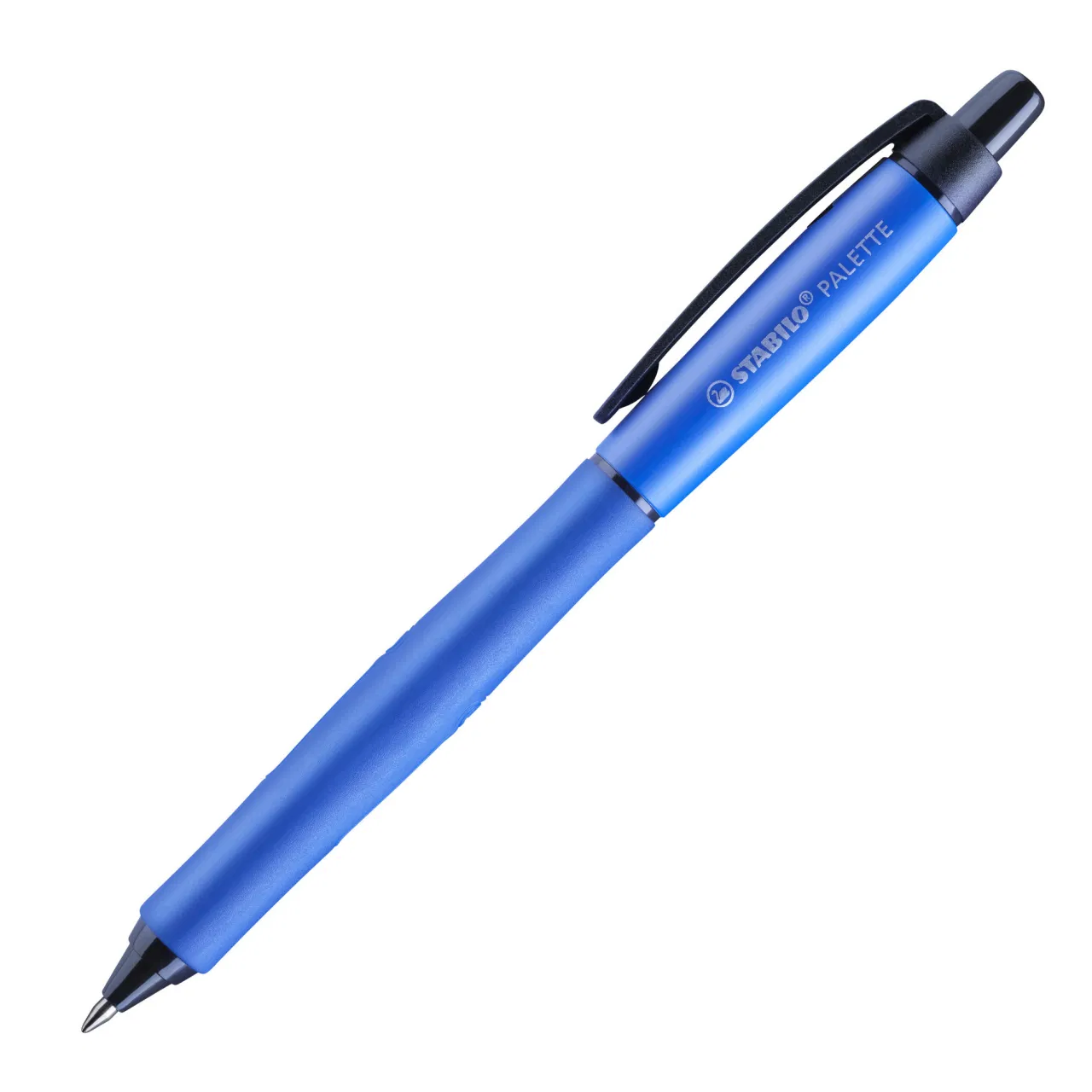 Stabilo - Penna roller a scatto ricaricabile PALETTE - Blu