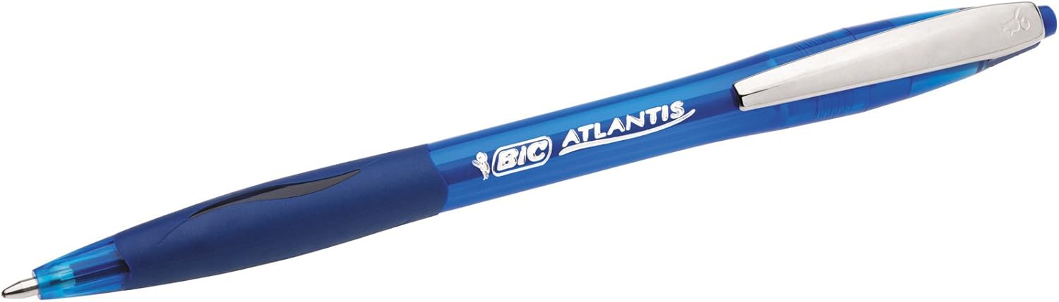 Penna Bic Atlantis Soft 1.0mm Blu