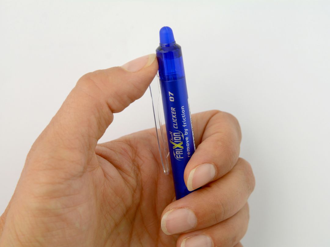 FriXion Ball Clicker0.7 penna roller punta media blu
