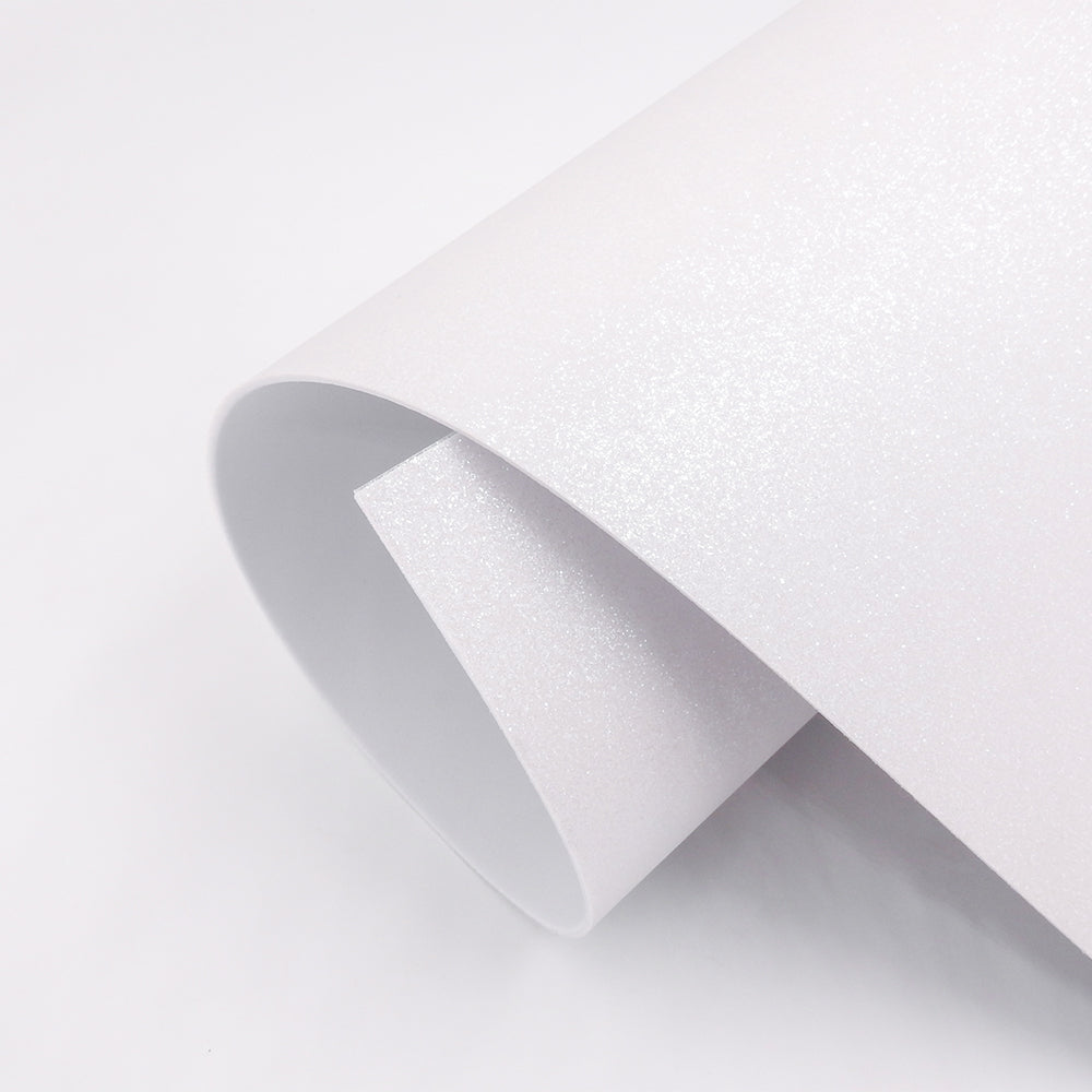 GOMMA EVA GLITTERATA SPIL 40 x 60 cm BIANCA