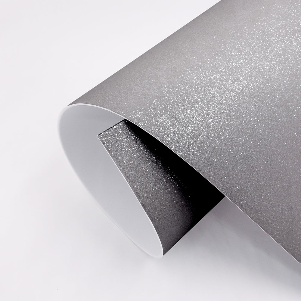 GOMMA EVA GLITTERATA SPIL 40 x 60 cm ARGENTO