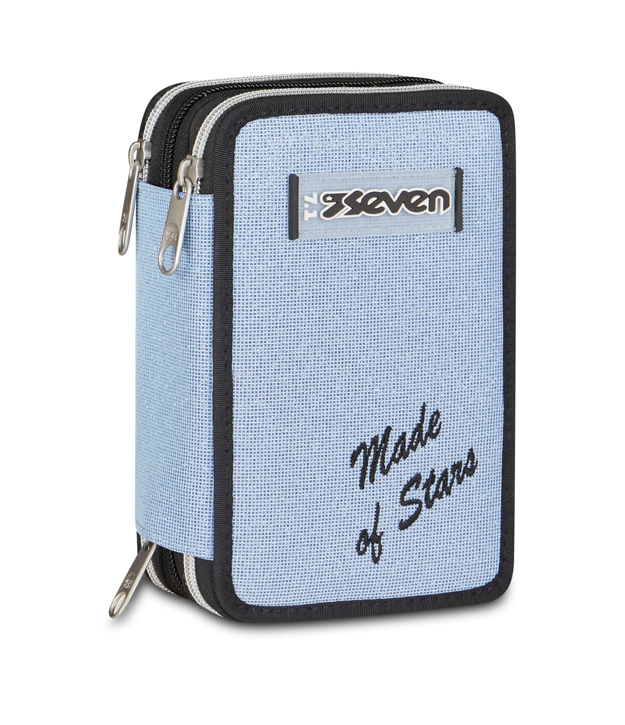 ASTUCCIO Seven® 3 ZIP MADE OF STARS - Azzurro