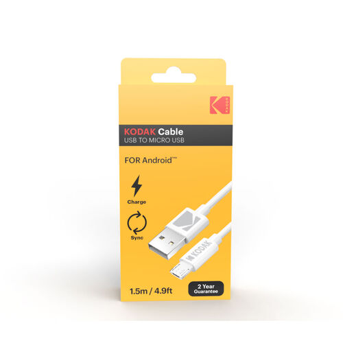 KODAK CABLE USB TO MICRO USB FOR ANDROID 1M/3.2FT