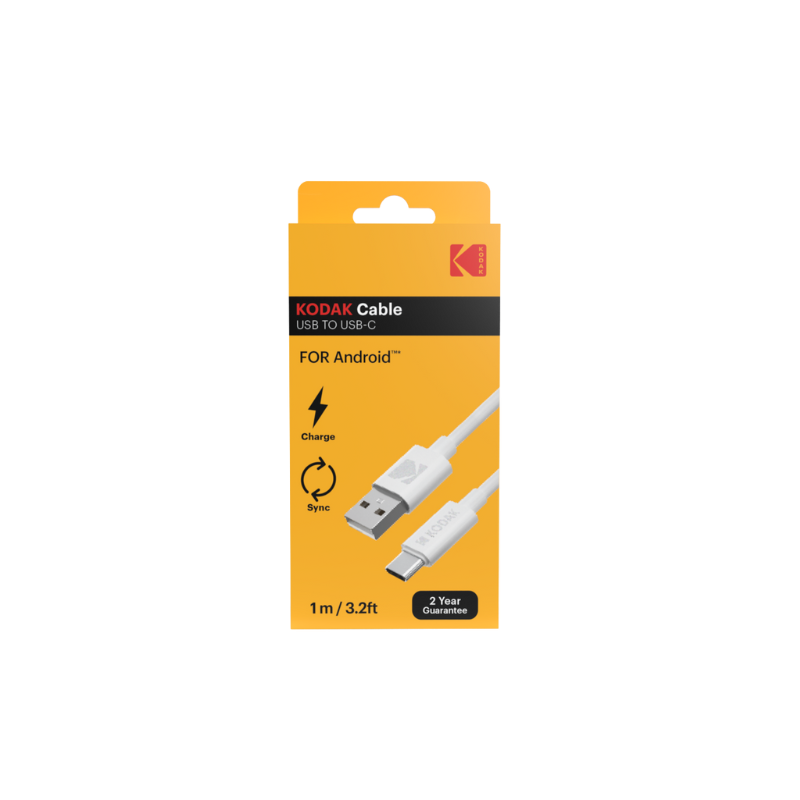 KODAK CABLE USB TO USB-C FOR ANDROID 1M/3.2FT