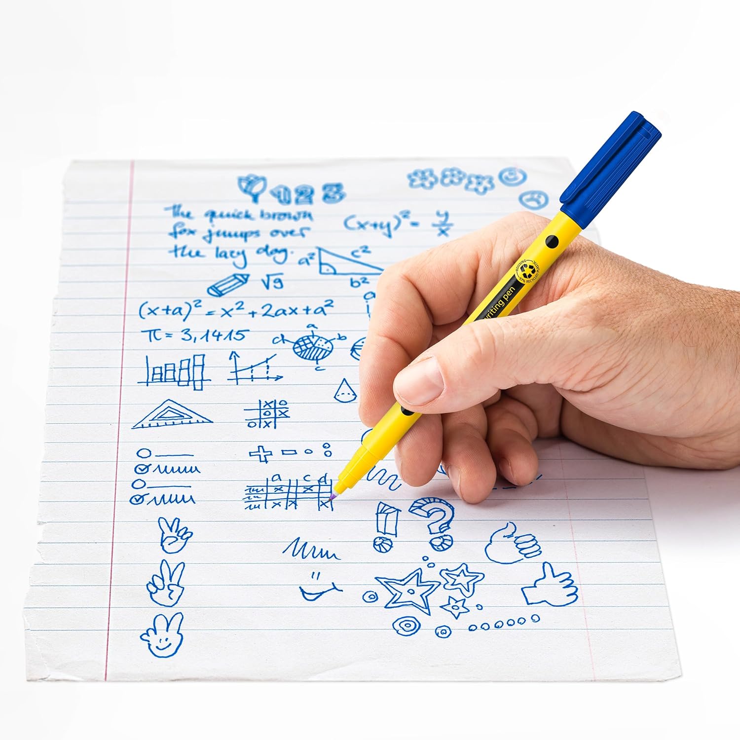 Staedtler - Noris Fineliner Writing Pen Blu