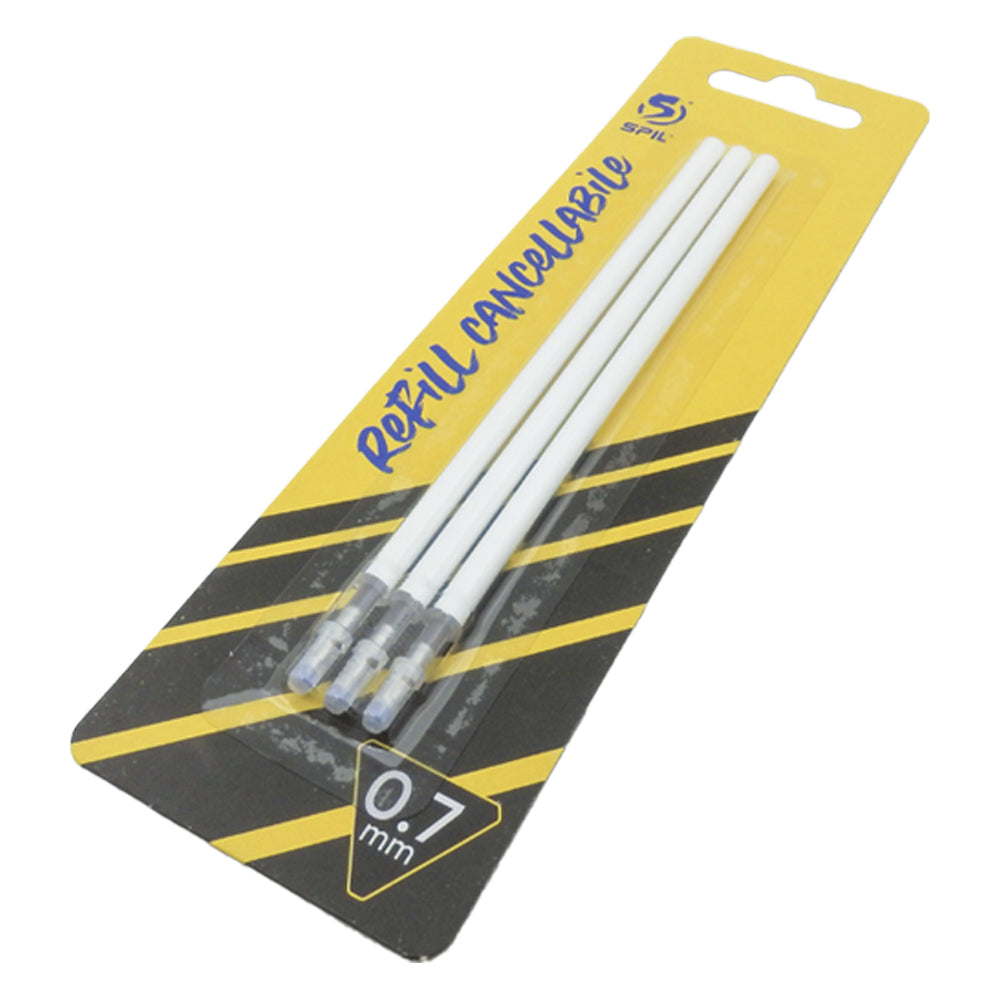 REFILL GEL CANCELLABILE COMPATIBILE SPIL NERO 0.7 mm