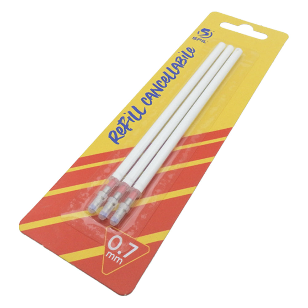 REFILL GEL CANCELLABILE COMPATIBILE SPIL ROSSO 0.7 mm