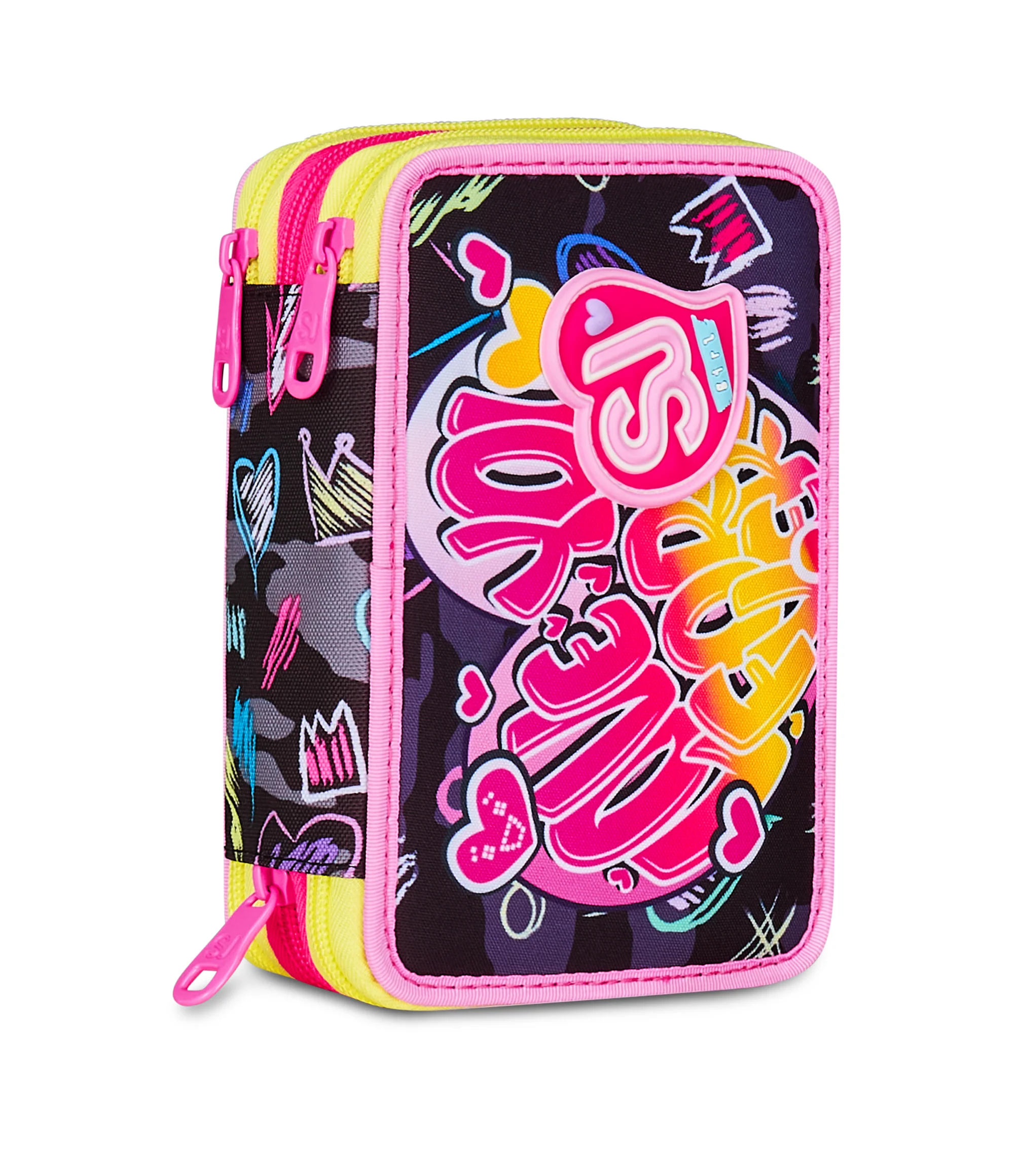 SEVEN ASTUCCIO 3 ZIP - GAME LED GIRL