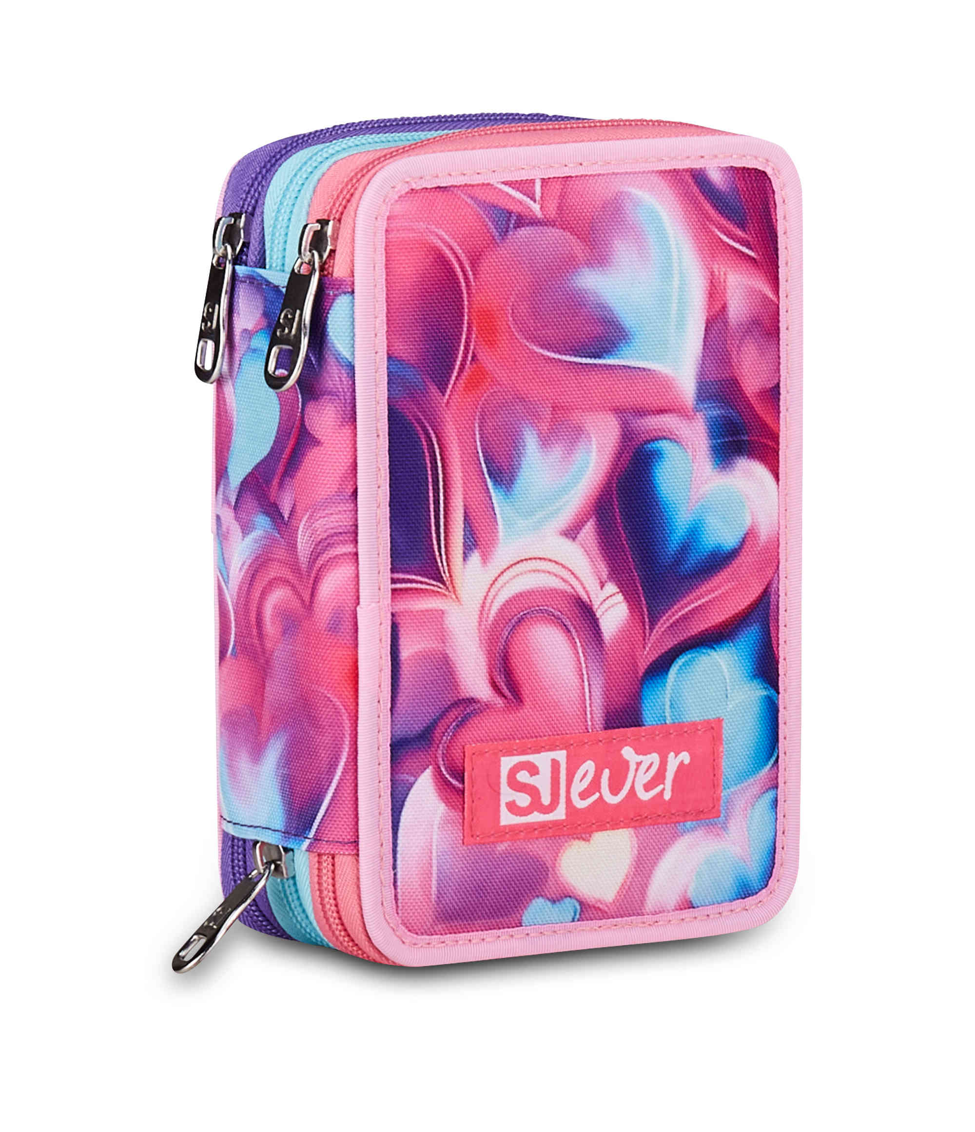 ASTUCCIO 3 ZIP SJ GANG SJ EVER - PINK BEAT GIRL