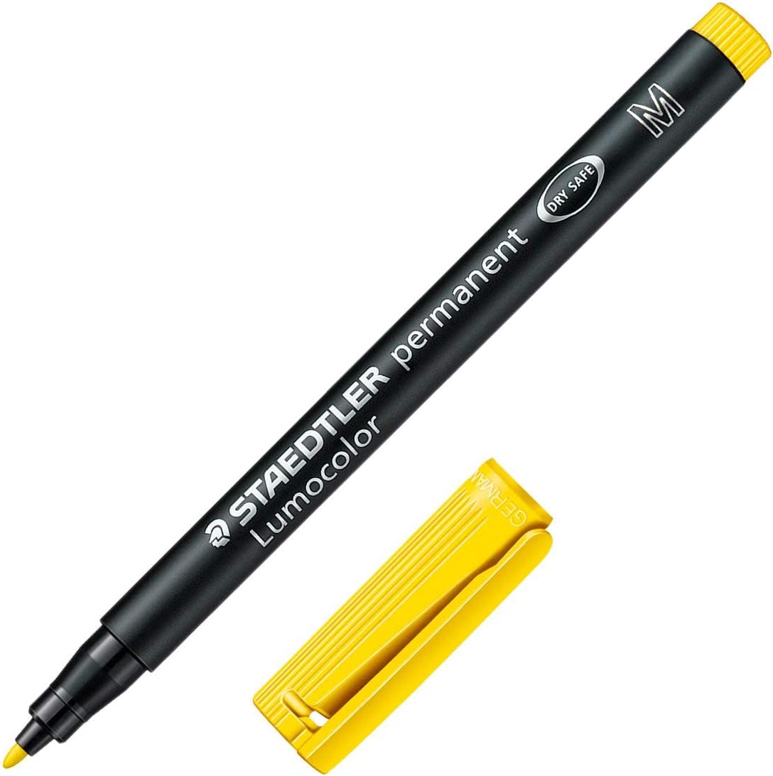 Lumocolor® permanent pen 317.Penna universale M giallo
