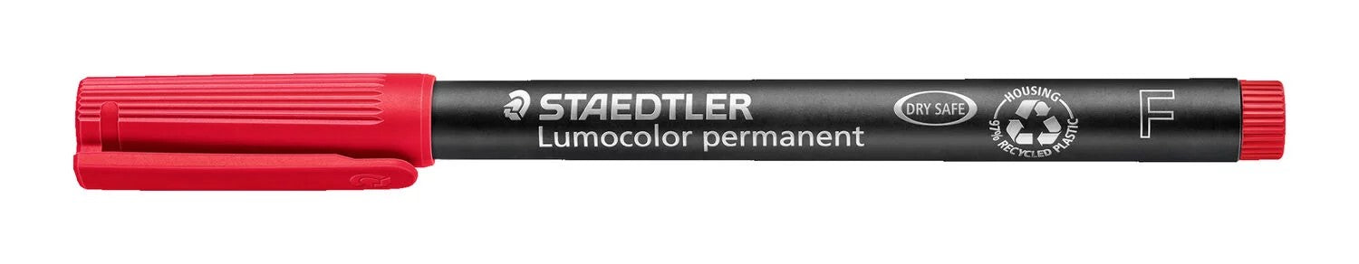 Lumocolor® permanent pen 318.Penna universale F rosso