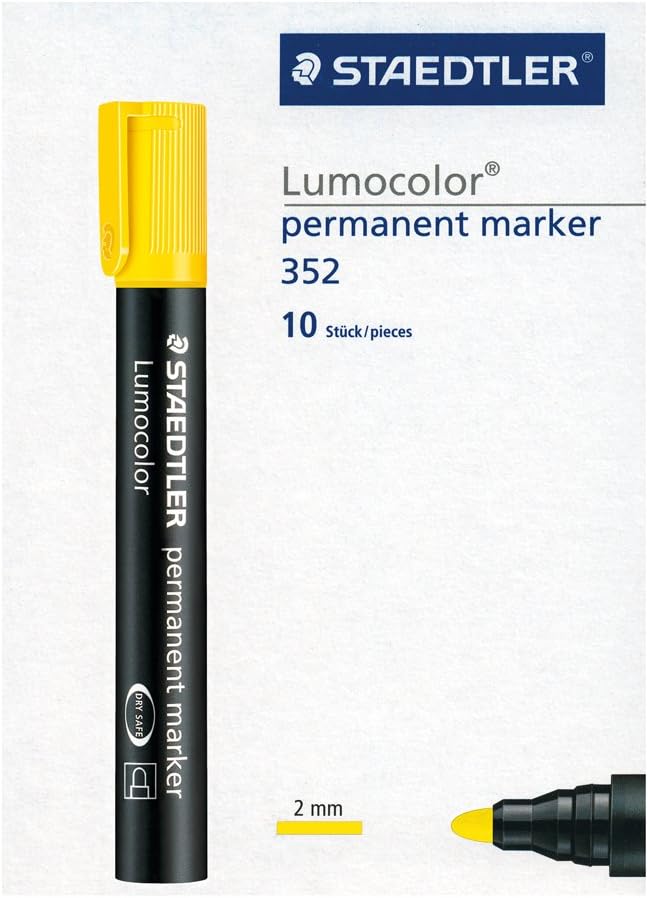 CF 10 PZ Lumocolor® permanent marker 352 Giallo
