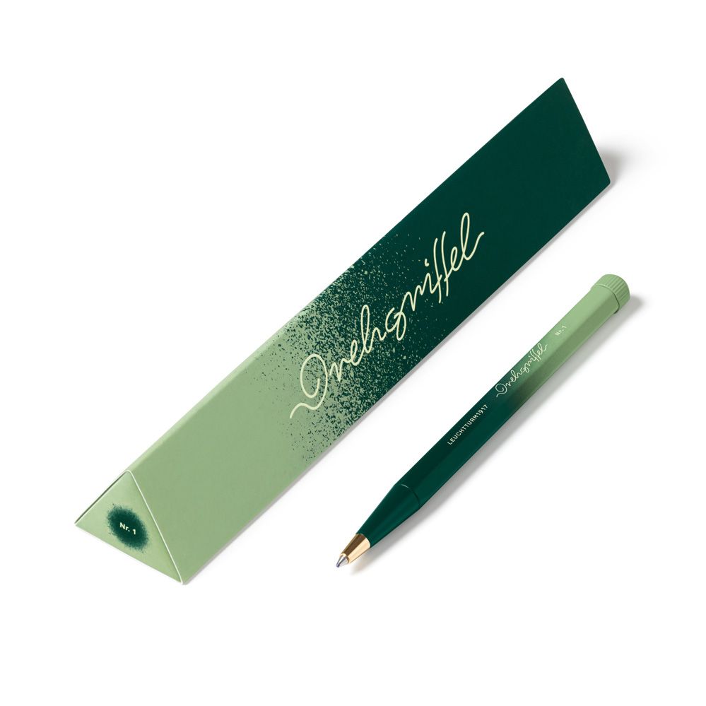 Drehgriffel penna a sfera edizione sfumata - Verde