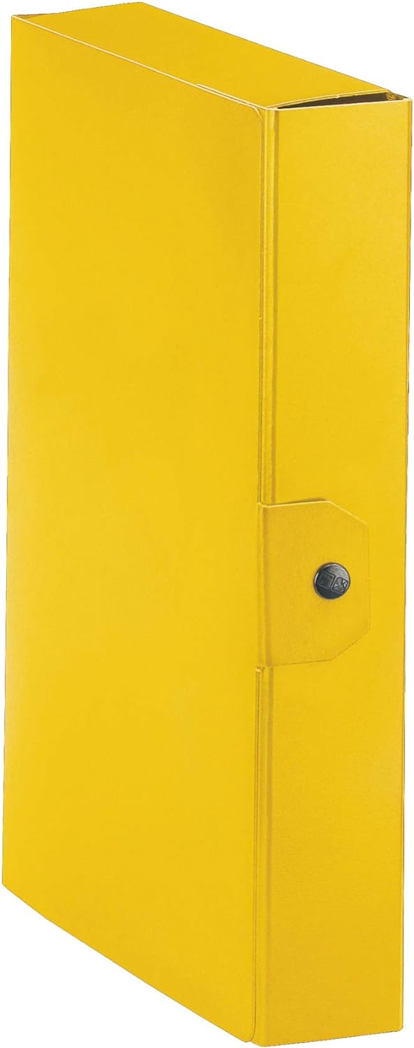 Esselte C26 EUROBOX Cartella Per Progetti  6 cm Giallo