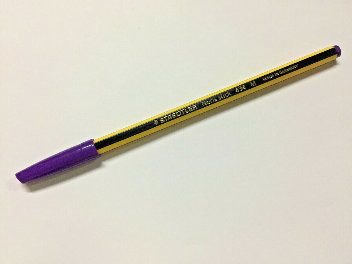 cf. 20 pz. Noris® stick 434 M Penna a sfera colore viola