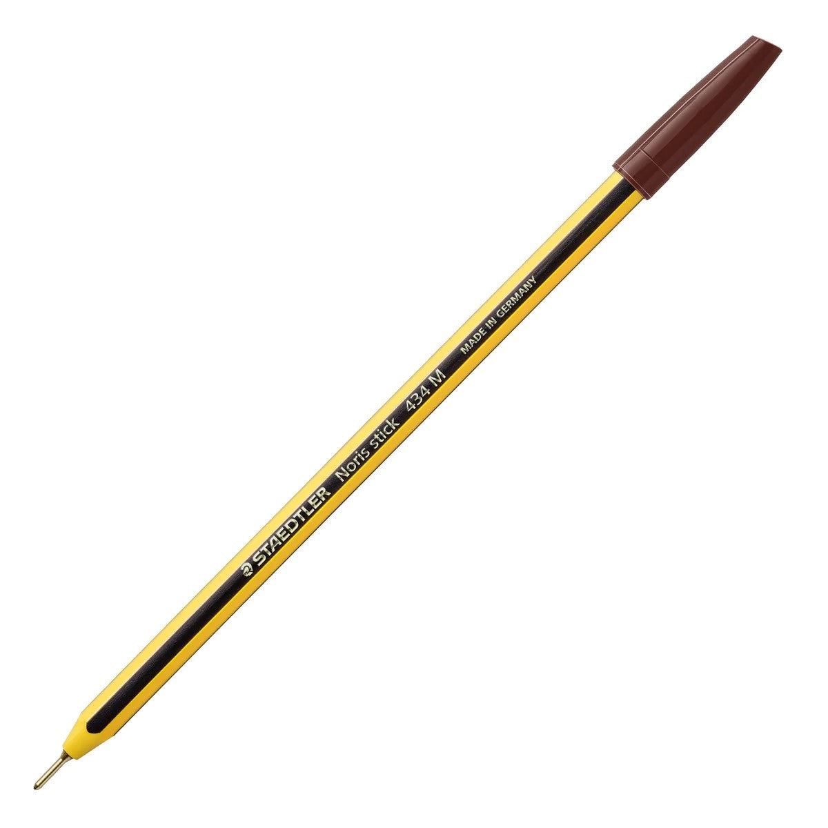 Noris® stick 434 M Penna a sfera colore marrone