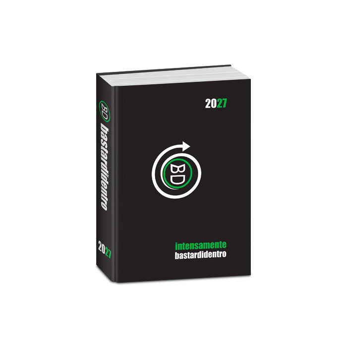 DIARIO AGENDA 16 MESI BASTARDIDENTRO CLASSIC 26/27 - BLACK