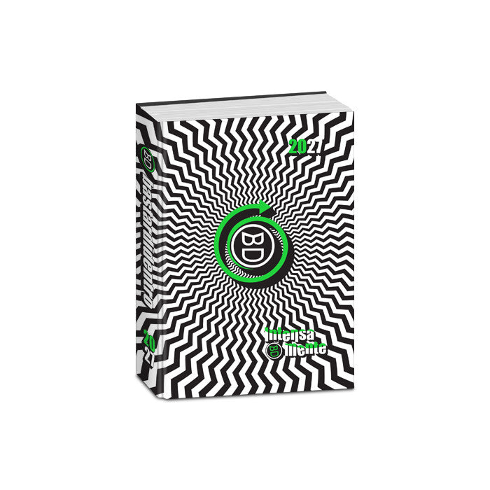 DIARIO POCKET 16 MESI BASTARDIDENTRO OPTICAL 26/27 - ZIGZAG