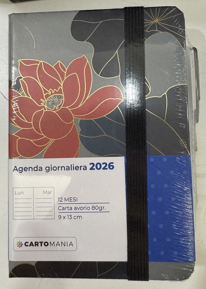 CARTOMANIA - PRECOIUS AGENDA GIORNALIERA 12MESI - GRIGIO