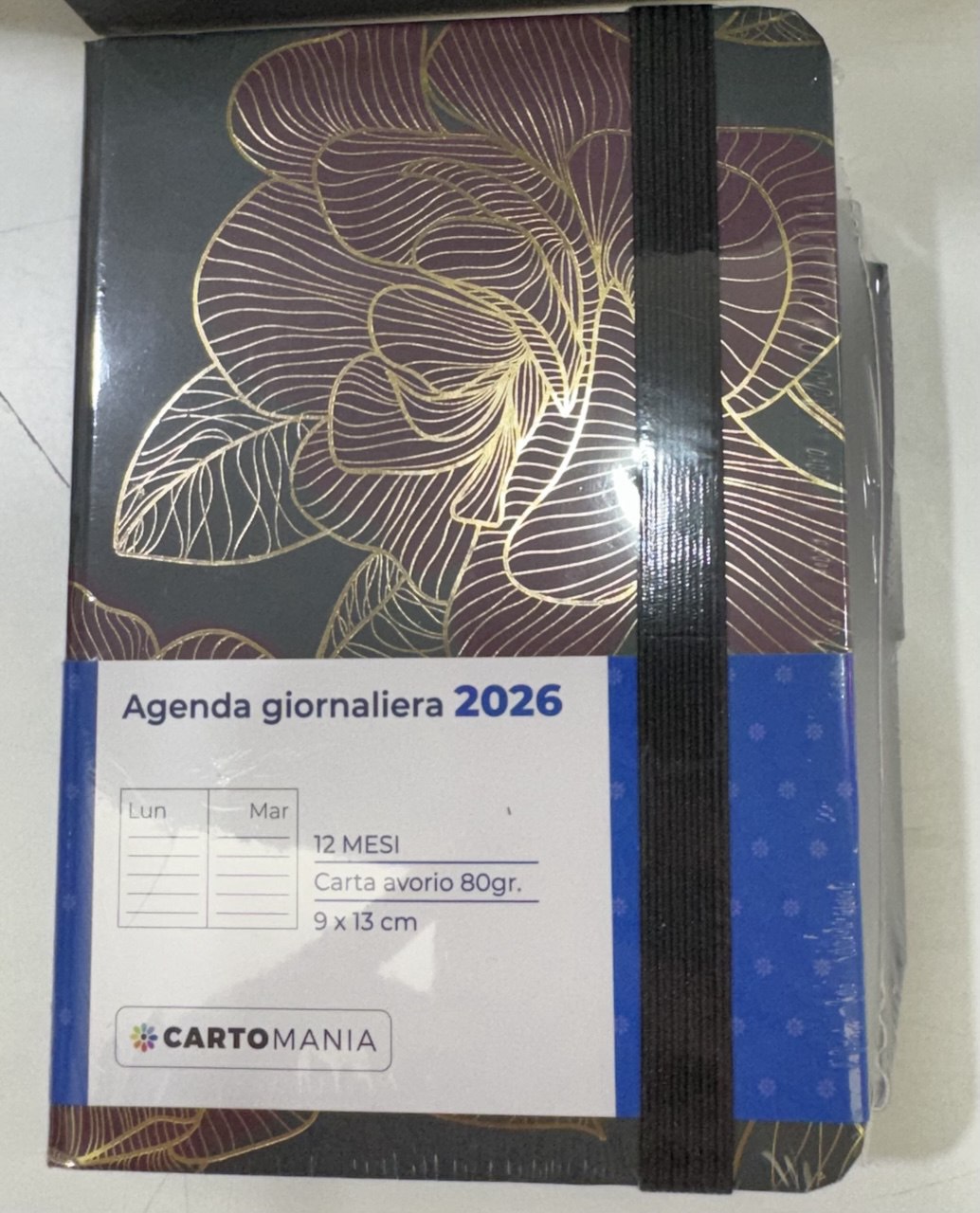 CARTOMANIA - PRECOIUS AGENDA GIORNALIERA 12MESI - VERDE