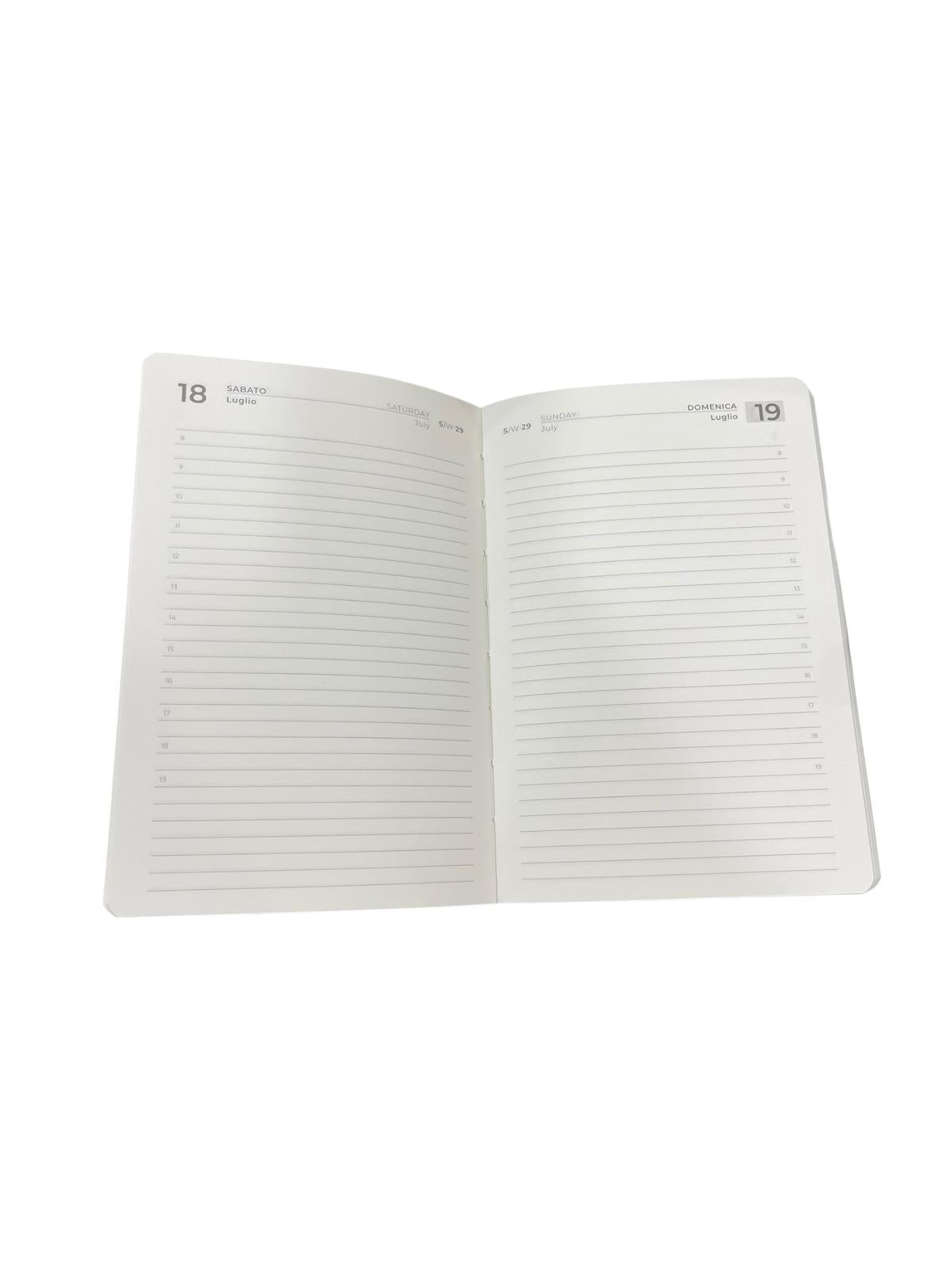CARTOMANIA - PIXELGLOW AGENDA GIORNALIERA 12 MESI - BLACK