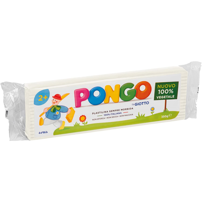 Giotto Plastilina Pongo 350gr - Bianco