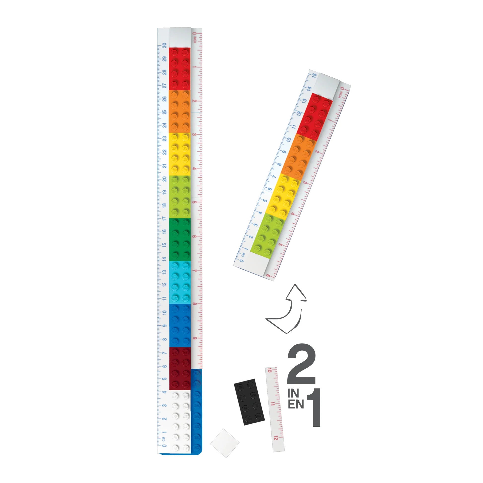 Lego 2.0 Righello convertibile con minifigure