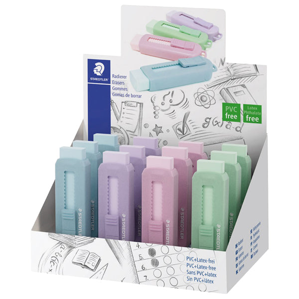 Gomma senza PVC con involucro scorrevole PASTELLO LILLA