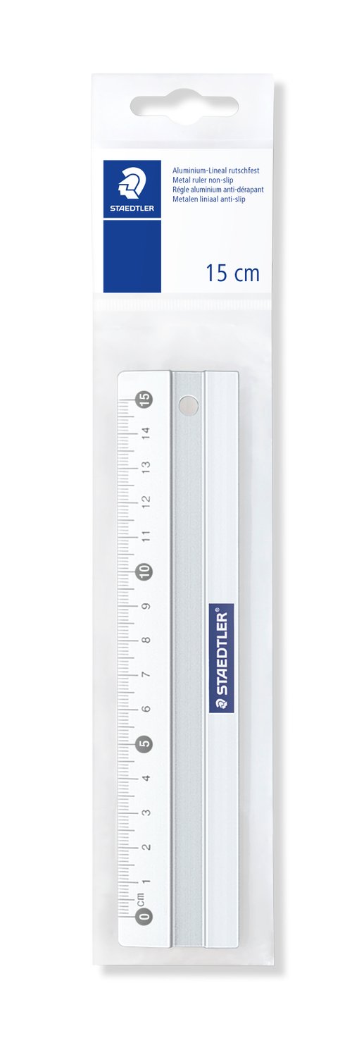 Mars® Righello in alluminio - 15cm