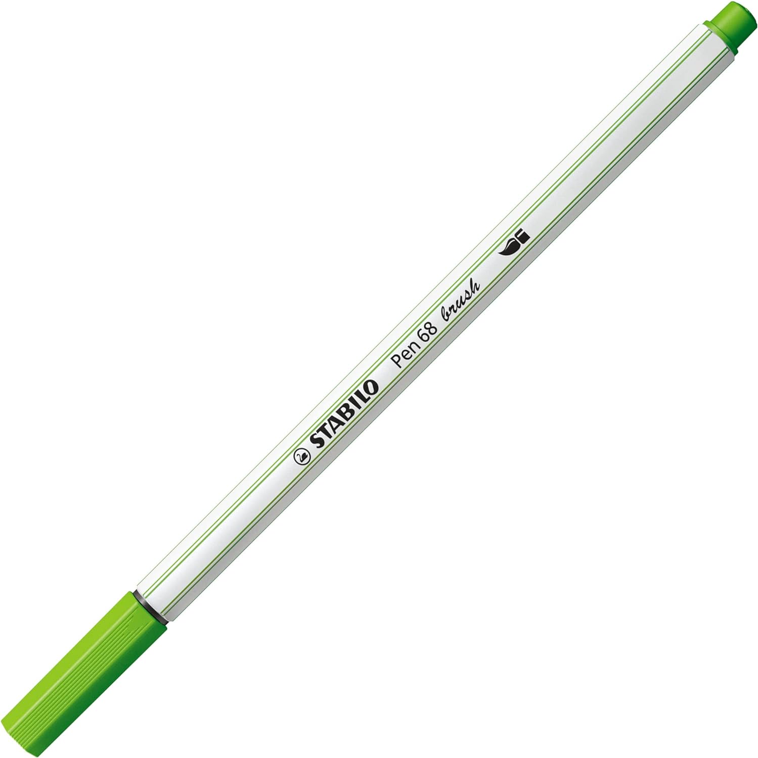 Pennarello con punta a pennello Pen 68 brush Verde Chiaro